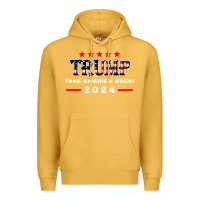 Mustard donald trump 2024 take america back election Premium Hoodie - artisFamous