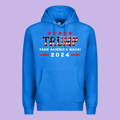 Donald Trump 2024 Take America Back Election Premium Hoodie Designed By Artisfamous