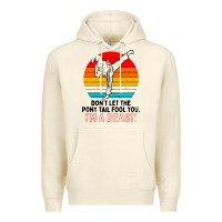 Sandshell karate girl kick Premium Hoodie - artisFamous