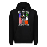 Black irish by blood american Premium Hoodie - artisFamous
