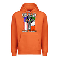Carrot irish by blood american Premium Hoodie - artisFamous