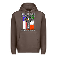 Coffee irish by blood american Premium Hoodie - artisFamous