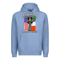 Colony Blue irish by blood american Premium Hoodie - artisFamous