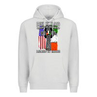 Dove Grey irish by blood american Premium Hoodie - artisFamous