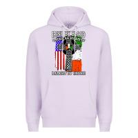 Lilac irish by blood american Premium Hoodie - artisFamous