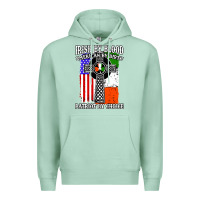 Seafoam irish by blood american Premium Hoodie - artisFamous