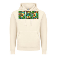 Vintage Artic avacado with turquoise and leopard background 11 oz mug Vintage Hoodie - BarkalooDesign