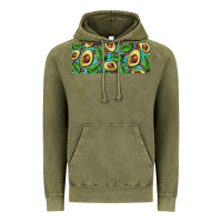 Vintage Olive avacado with turquoise and leopard background 11 oz mug Vintage Hoodie - BarkalooDesign