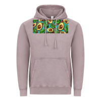 Vintage Zinc avacado with turquoise and leopard background 11 oz mug Vintage Hoodie - BarkalooDesign
