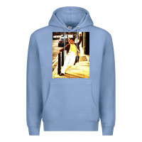 Colony Blue jonathan bailey dancing Premium Hoodie - artisFamous