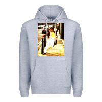 Heather Grey jonathan bailey dancing Premium Hoodie - artisFamous