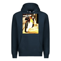 Navy jonathan bailey dancing Premium Hoodie - artisFamous
