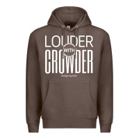 Coffee louder with crowder Premium Hoodie - artisFamous