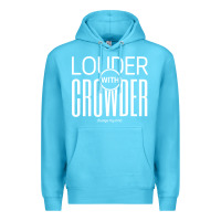 Ocean Blue louder with crowder Premium Hoodie - artisFamous