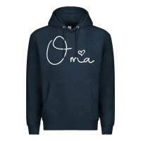 Navy oma gift for women mother's day gifts for grandma t shirt Premium Hoodie - artisFamous