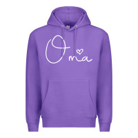 Purple oma gift for women mother's day gifts for grandma t shirt Premium Hoodie - artisFamous