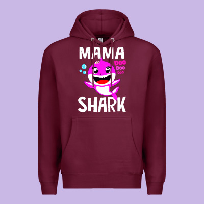 Mama Shark Doo Doo Shirt Premium Hoodie Designed By Artisfamous