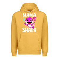 Mustard mama shark doo doo shirt Premium Hoodie - artisFamous