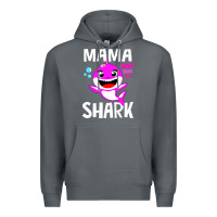 Rock mama shark doo doo shirt Premium Hoodie - artisFamous