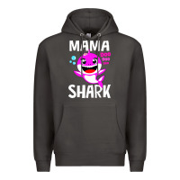 Smoke mama shark doo doo shirt Premium Hoodie - artisFamous
