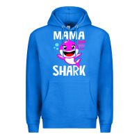 True Royal mama shark doo doo shirt Premium Hoodie - artisFamous