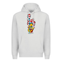 Dove Grey mushroom Premium Hoodie - artisFamous