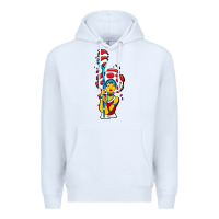 White mushroom Premium Hoodie - artisFamous