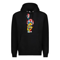 Black mushroom Premium Hoodie - artisFamous