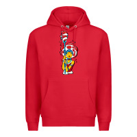 Red mushroom Premium Hoodie - artisFamous