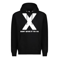 Black x gon' give it to ya d.m.x t shirt Premium Hoodie - artisFamous