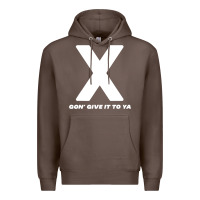 Coffee x gon' give it to ya d.m.x t shirt Premium Hoodie - artisFamous