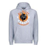 Heather Grey old school all valley karate championship retro Premium Hoodie - artisFamous