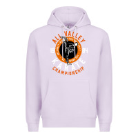 Lilac old school all valley karate championship retro Premium Hoodie - artisFamous
