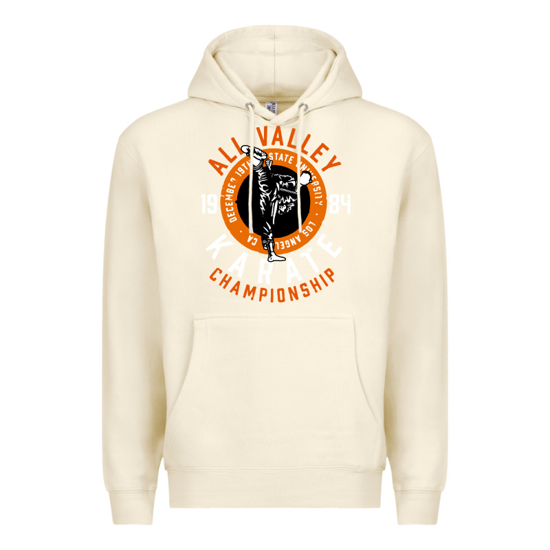 Old School All Valley Karate Championship Retro Premium Hoodie by artisFamous | Teevron