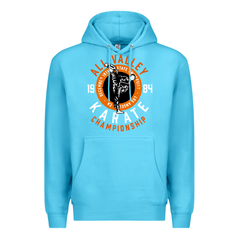 Old School All Valley Karate Championship Retro Premium Hoodie by artisFamous | Teevron