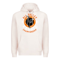 Pale Pink old school all valley karate championship retro Premium Hoodie - artisFamous