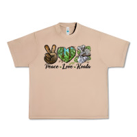 Burro peace love koala Urban Heavy Tee - LillyAllenDesigns