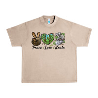 French Oak peace love koala Urban Heavy Tee - LillyAllenDesigns