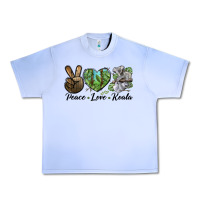 Grape Ice peace love koala Urban Heavy Tee - LillyAllenDesigns