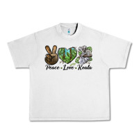 Lunar Rock peace love koala Urban Heavy Tee - LillyAllenDesigns