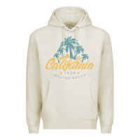 Oatmeal Heather california malibu beach Premium Hoodie - artisFamous