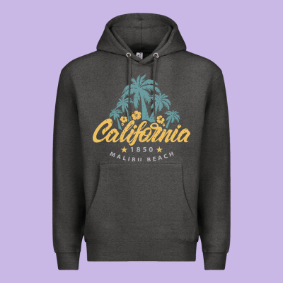 California Malibu Beach Premium Hoodie Designed By Artisfamous