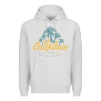 Dove Grey california malibu beach Premium Hoodie - artisFamous