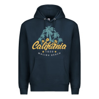 Navy california malibu beach Premium Hoodie - artisFamous