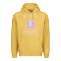 Antique Gold no mud no lotus tee buddha buddhist yoga Premium Hoodie - artisFamous