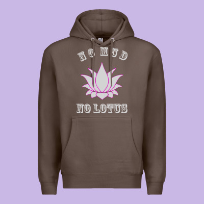 No Mud No Lotus Tee Buddha Buddhist Yoga Premium Hoodie Designed By Artisfamous