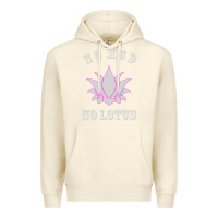 Sandshell no mud no lotus tee buddha buddhist yoga Premium Hoodie - artisFamous