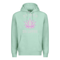 Seafoam no mud no lotus tee buddha buddhist yoga Premium Hoodie - artisFamous