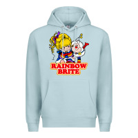 Blue Mist rainbow brite Premium Hoodie - artisFamous