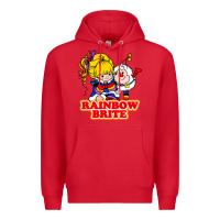 Red rainbow brite Premium Hoodie - artisFamous